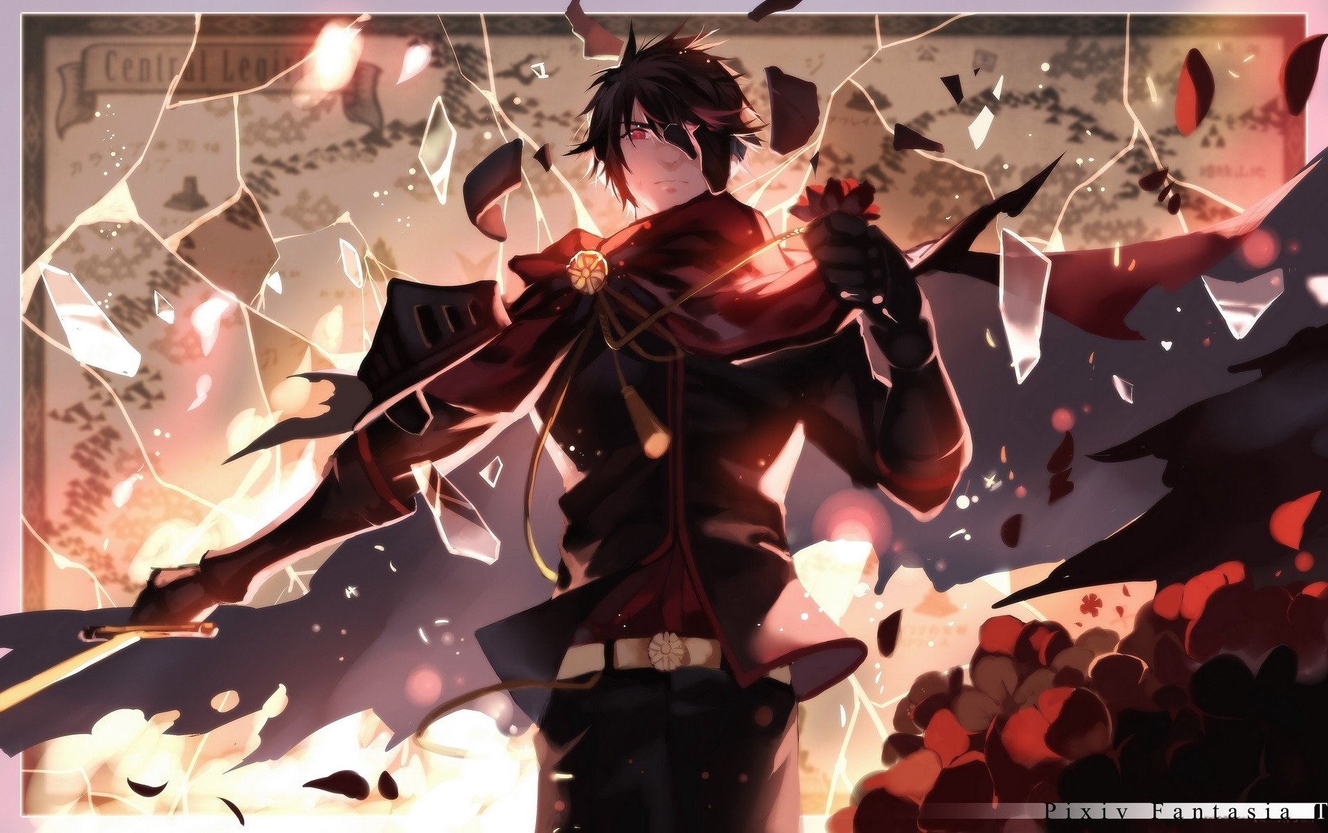 Download Anime Pixiv Fantasia T HD Wallpaper