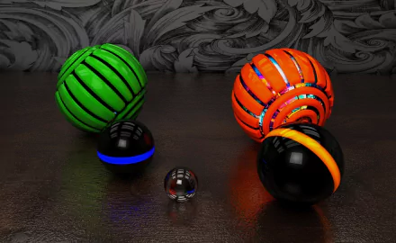 Abstract ball HD Desktop Wallpaper | Background Image