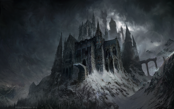 Dark Castle Castles HD Wallpaper | Background Image