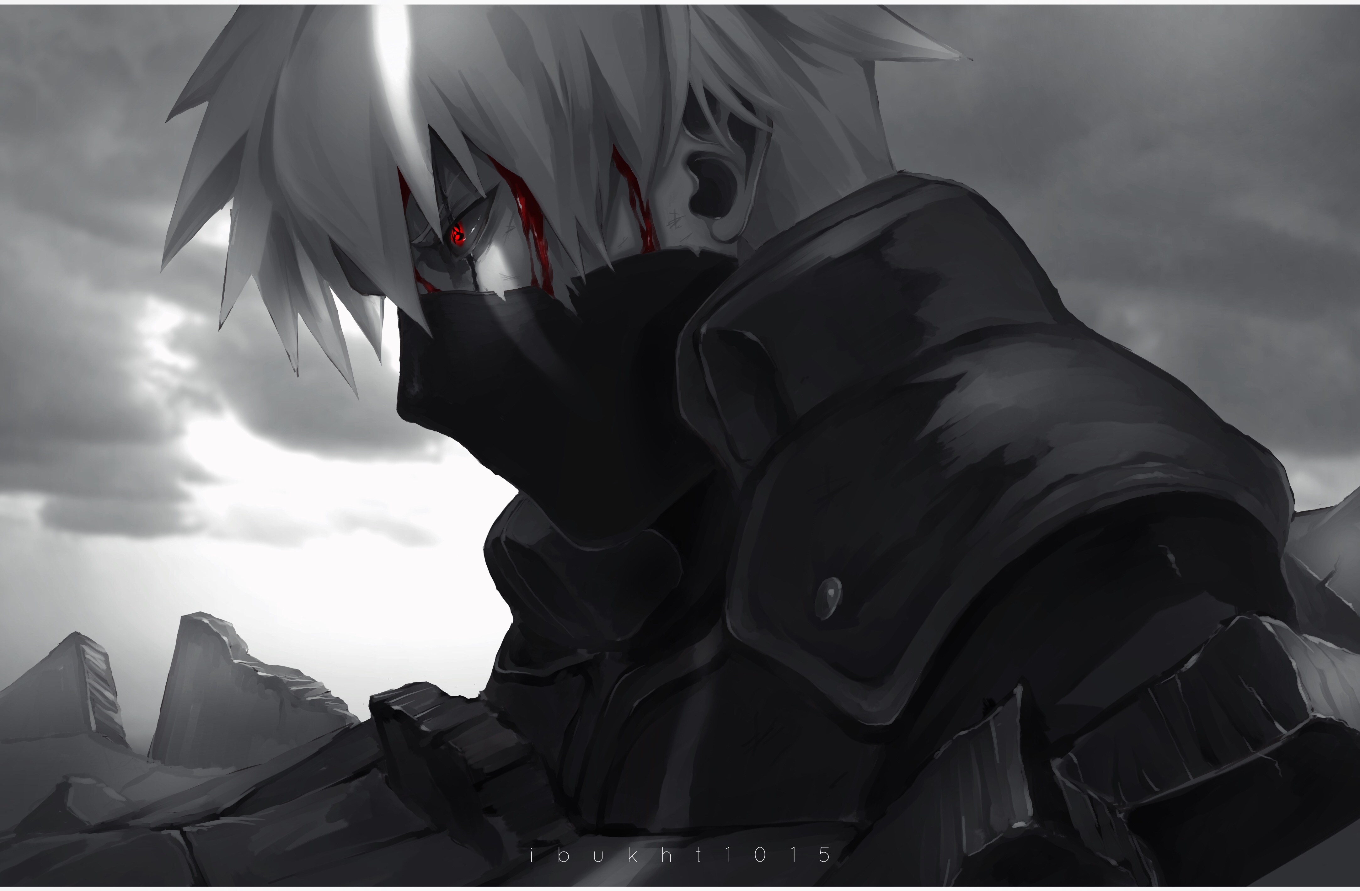 Download Kakashi Hatake Anime Naruto 4k Ultra HD Wallpaper by IO