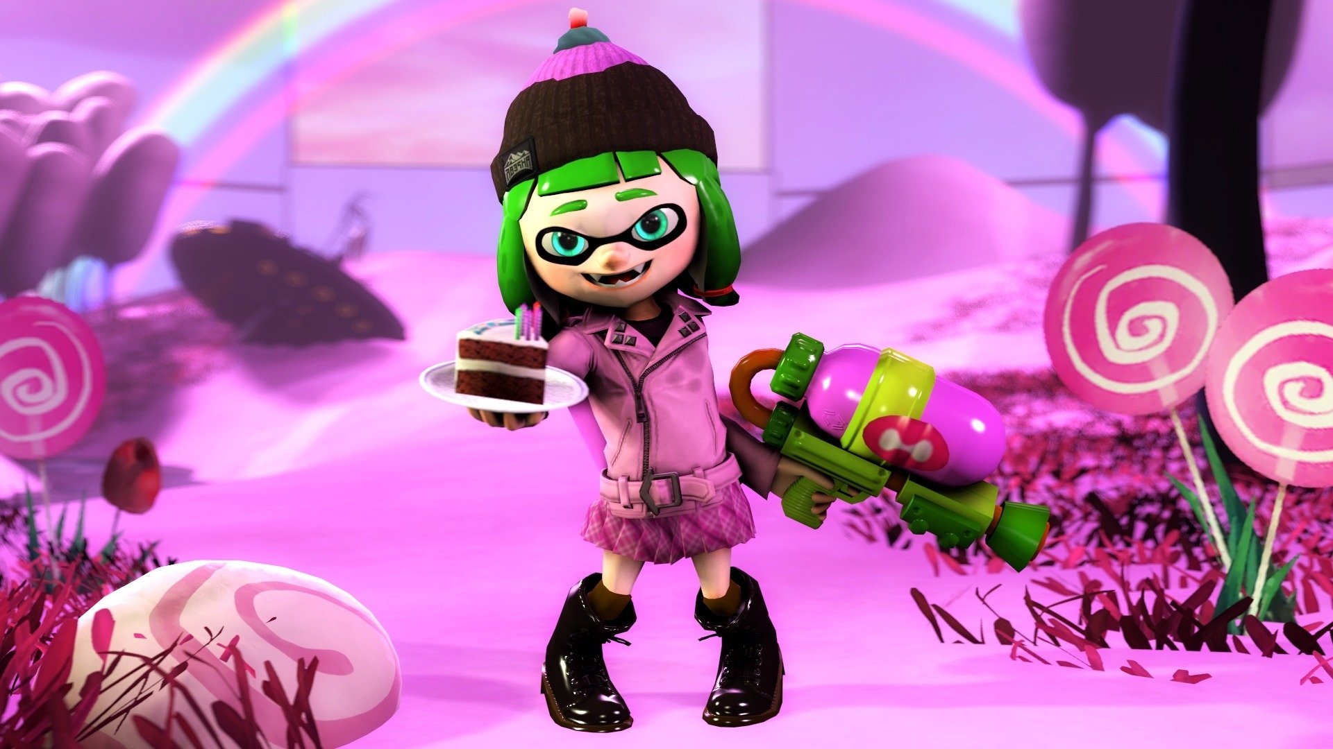 Splatoon HD Wallpaper by kilophrite