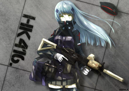 HK416 (Girls Frontline) video game Girls Frontline HD Desktop Wallpaper | Background Image