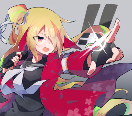 Saki Nikaidou Anime Zombie Land Saga HD Desktop Wallpaper | Background Image
