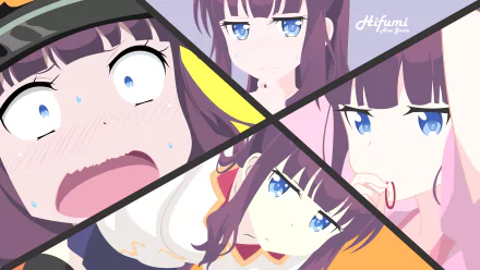 Hifumi Takimoto Anime New Game! HD Desktop Wallpaper | Background Image
