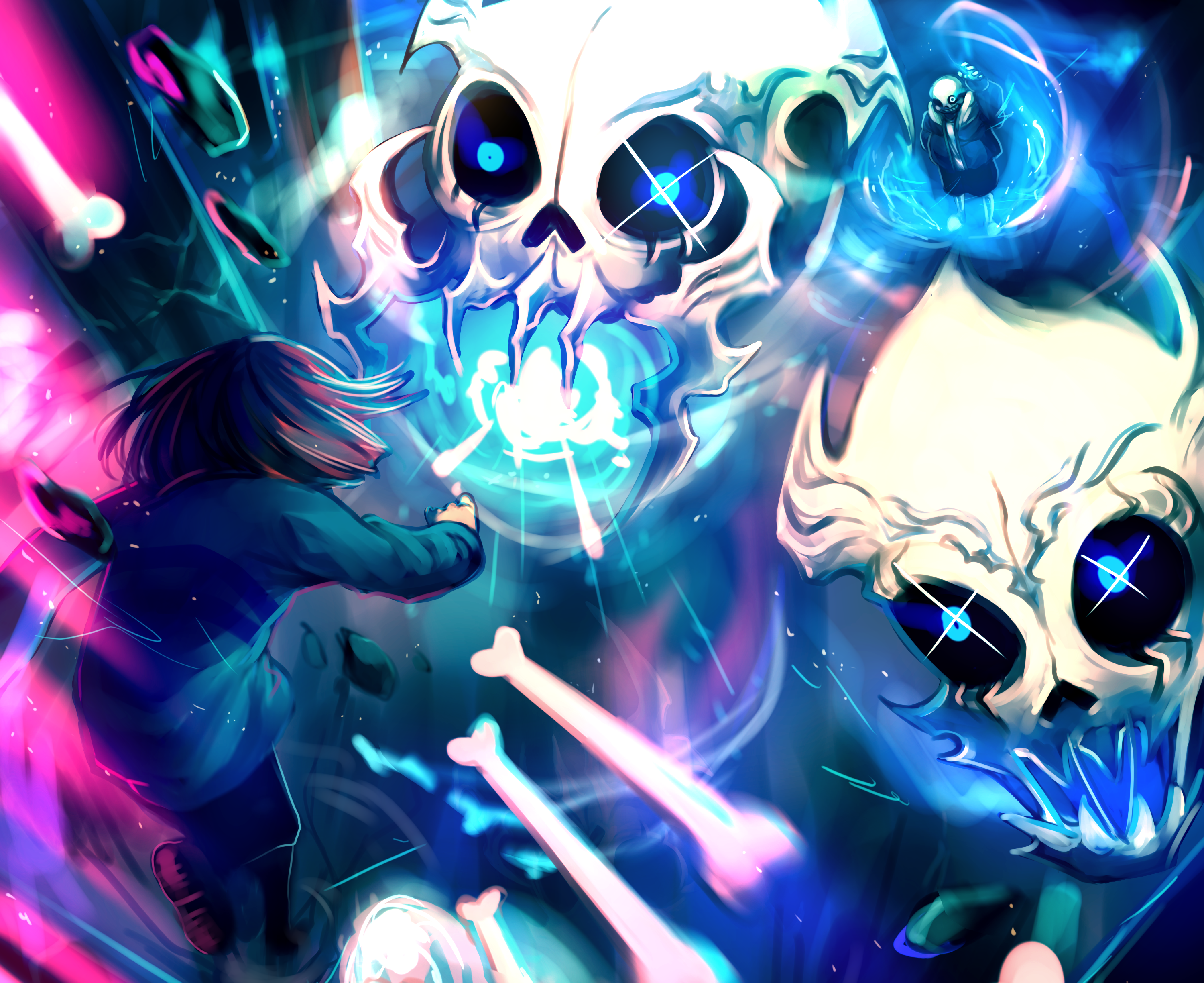 Megalovania HD Wallpaper | Background Image | 3000x2448 ...