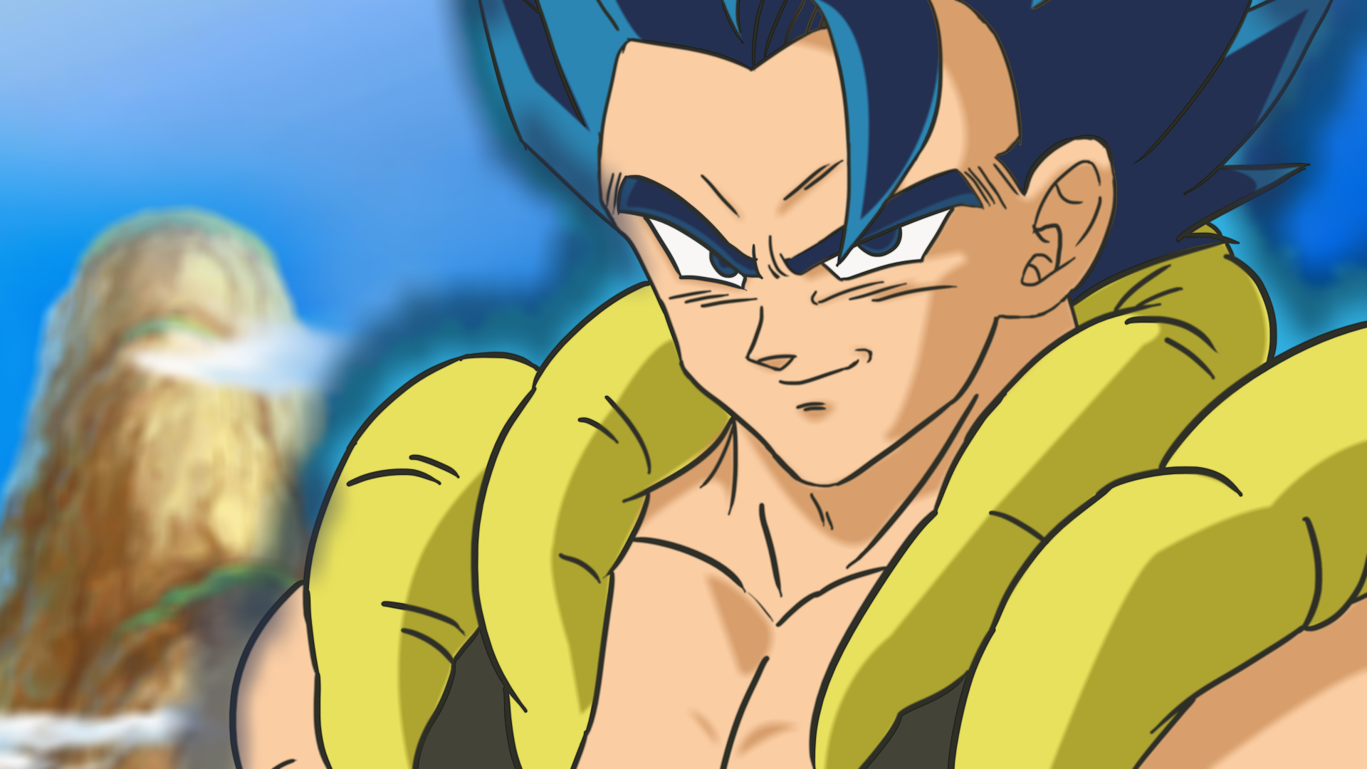 Dragon Ball Super Gogeta SSJ Blue by raphaelbettega17