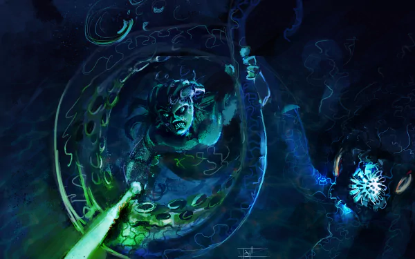 Kit Fisto Sci Fi Star Wars HD Desktop Wallpaper | Background Image