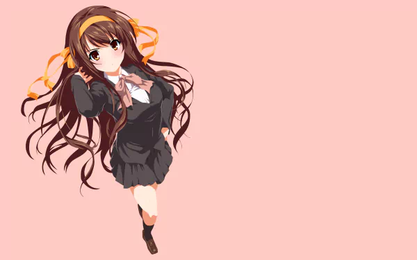 Haruhi Suzumiya Anime The Melancholy of Haruhi Suzumiya HD Desktop Wallpaper | Background Image