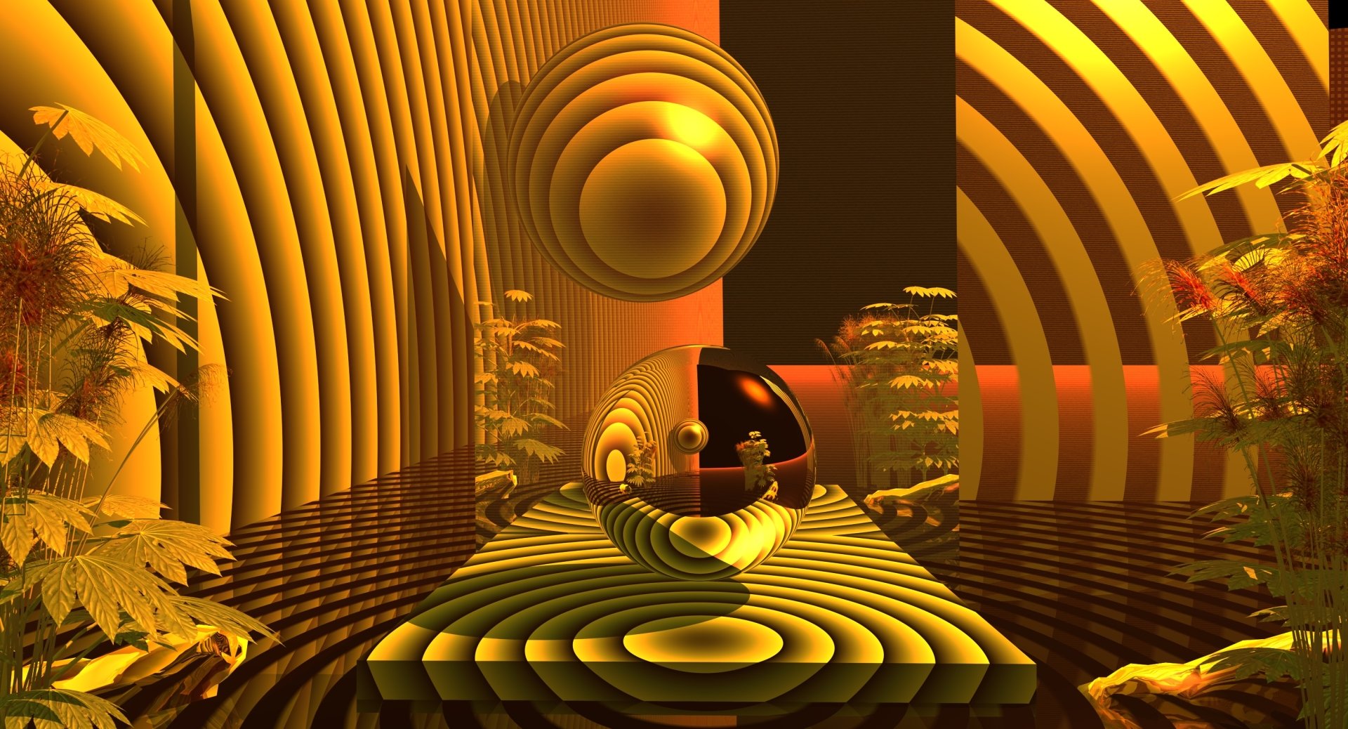 Download Abstract Ball HD Wallpaper