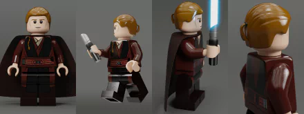  LEGO Star Wars Padawan Anakin Skywalker by Erik Petnehazi