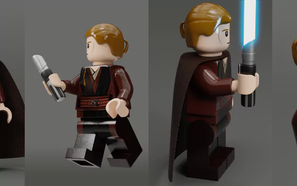  LEGO Star Wars Padawan Anakin Skywalker by Erik Petnehazi