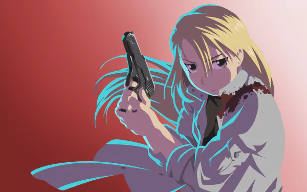 Riza Hawkeye Anime Fullmetal Alchemist HD Desktop Wallpaper | Background Image