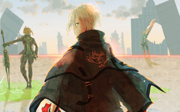 Hiro Kamui Yuu Kannagi video game God Eater 3 HD Desktop Wallpaper | Background Image