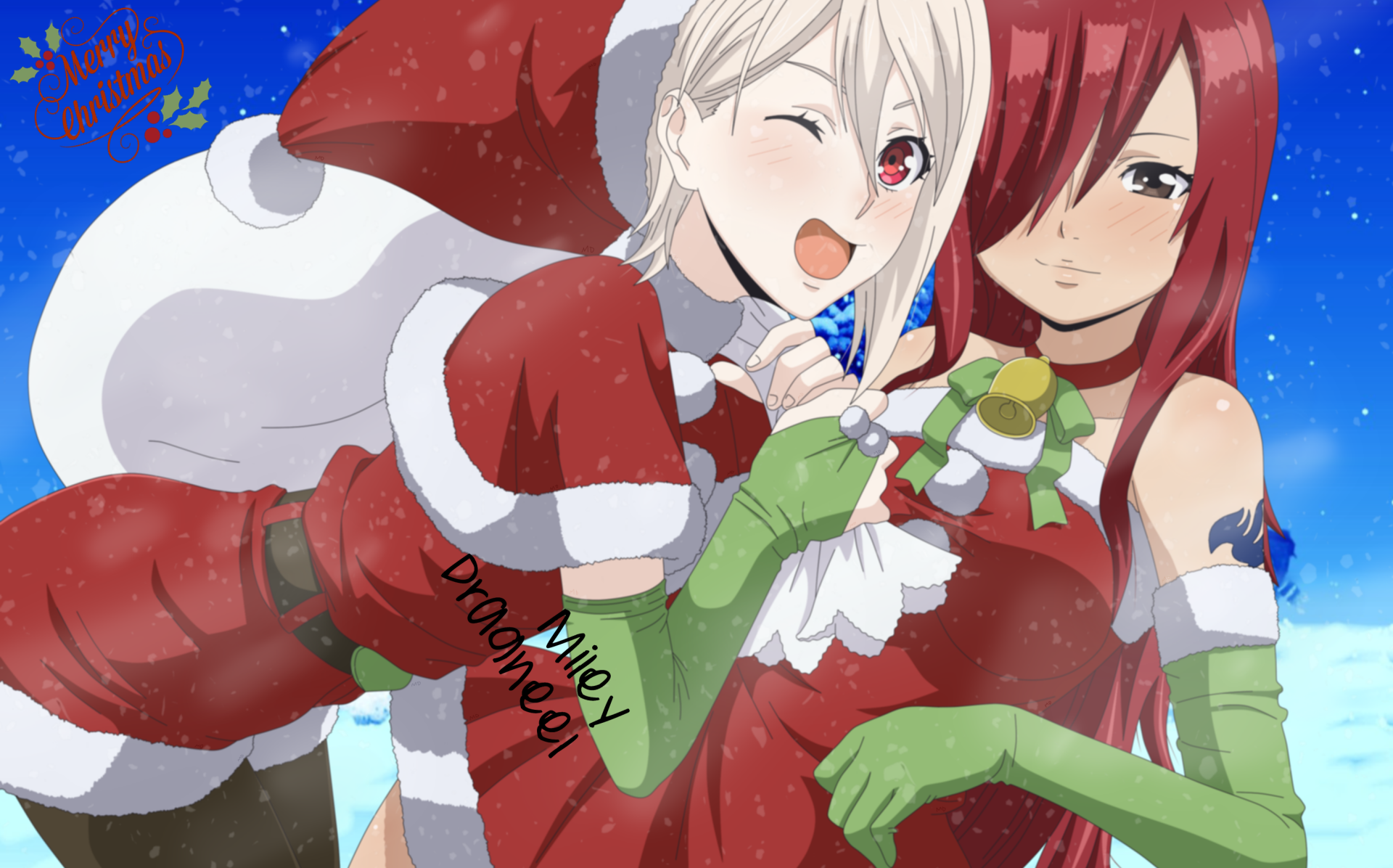 Download Anime Crossover HD Wallpaper by Miley Dragneel