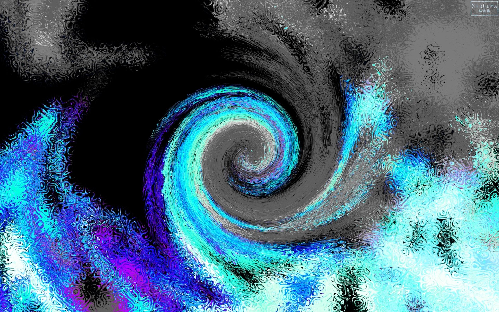 Download Abstract Swirl 4k Ultra HD Wallpaper by ShuOuma