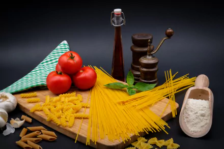 spaghetti still life food pasta HD Desktop Wallpaper | Background Image