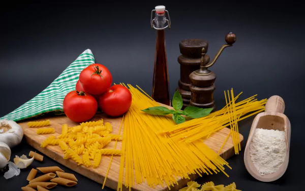 spaghetti still life food pasta HD Desktop Wallpaper | Background Image