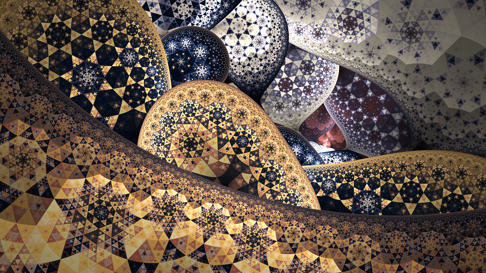 Download Abstract Fractal HD Wallpaper by Teun den Ouden