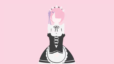 Ram (Re:ZERO) Anime Re:Zero - Starting Life in Another World HD Desktop Wallpaper | Background Image