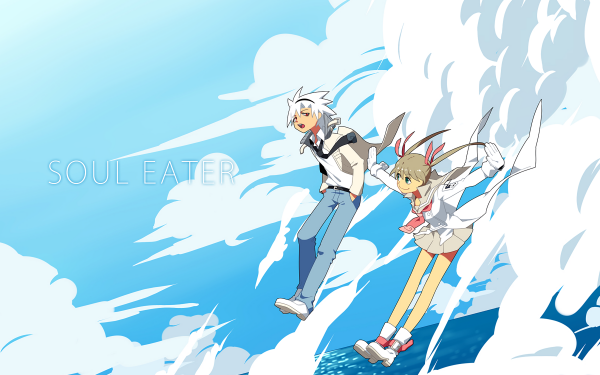 Anime Soul Eater Maka Albarn Soul Evans Cloud HD Wallpaper | Background Image