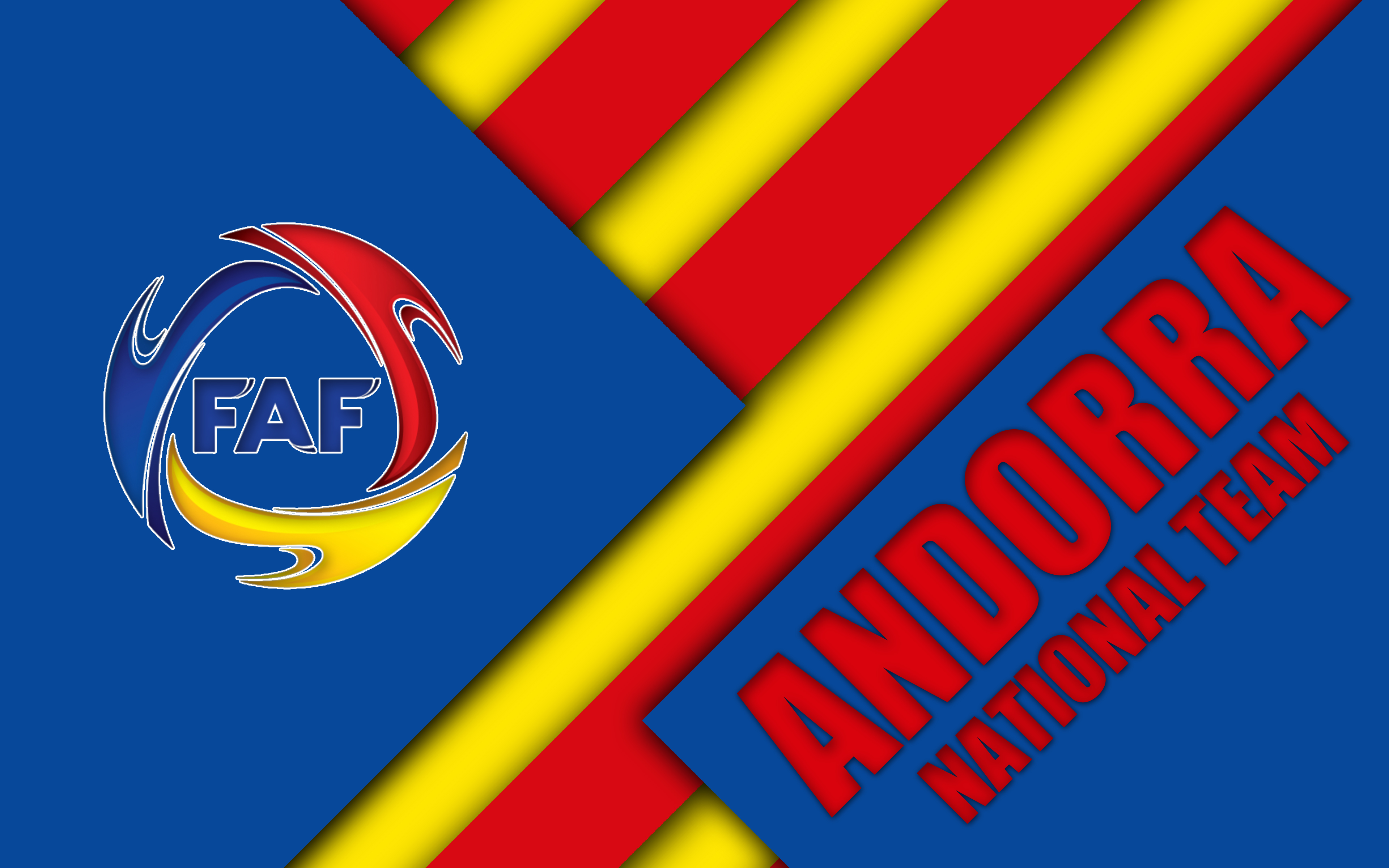 Andorra National Football Team 4k Ultra HD Wallpaper