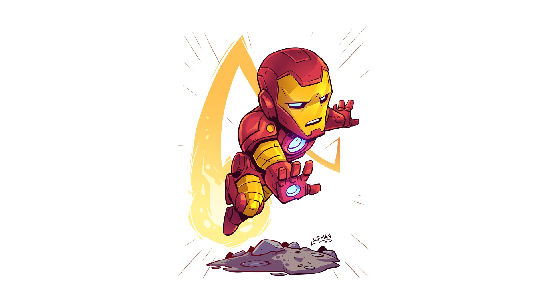 Iron Man HD Wallpaper by Derek Laufman