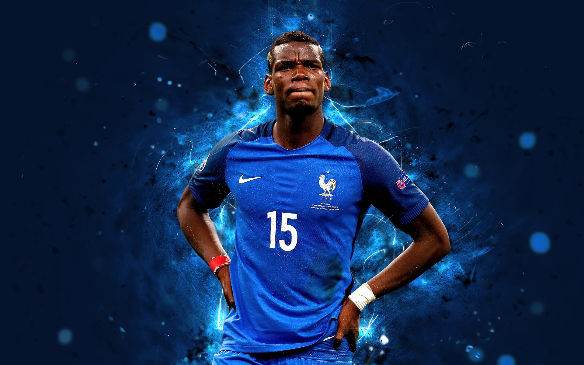 Download Soccer French Paul Pogba Sports 4k Ultra HD Wallpaper