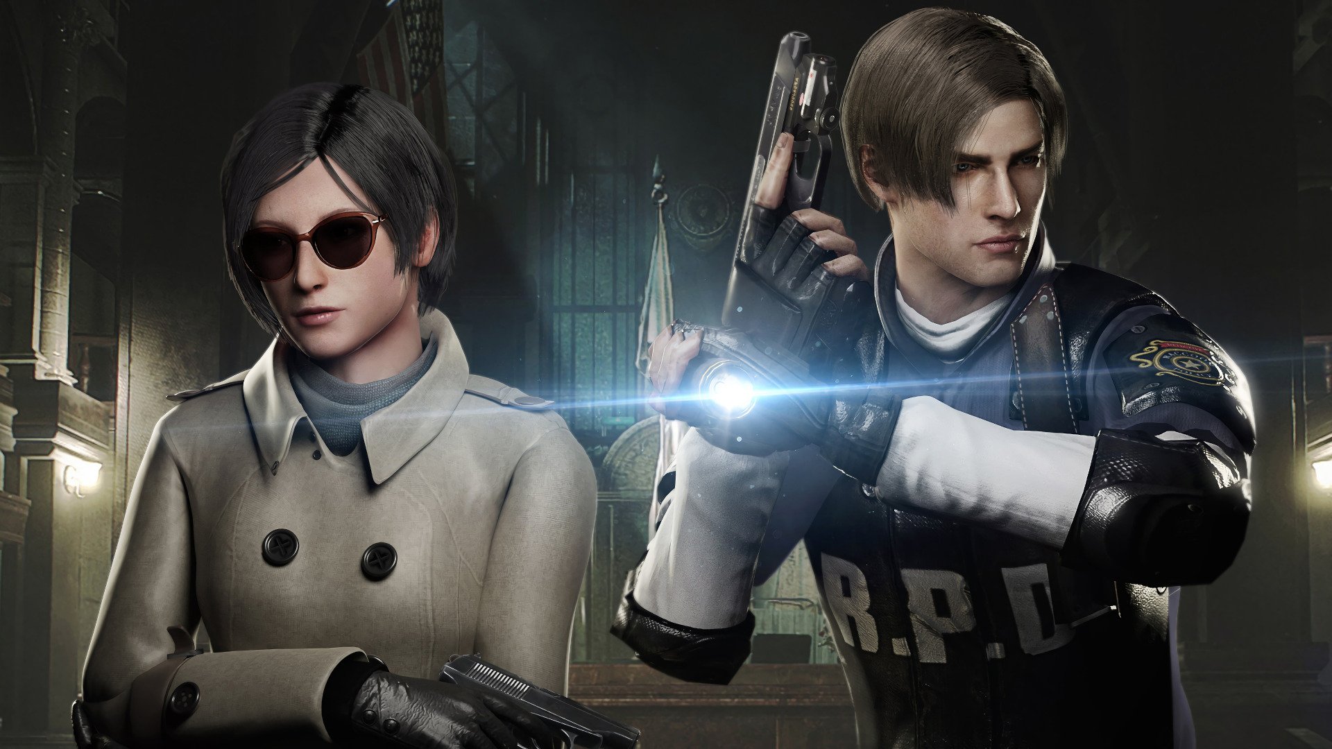 Download Leon S. Kennedy Ada Wong Video Game Resident Evil 2 (2019) HD  Wallpaper