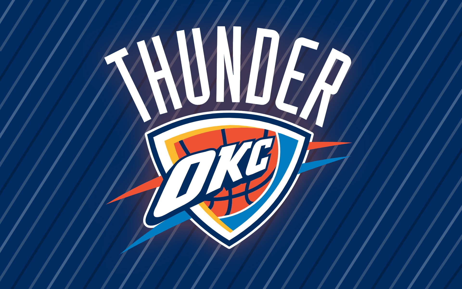 Download Oklahoma City Thunder Court Illustration Wallpaper  Wallpaperscom