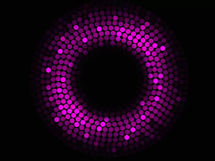  Circles violet