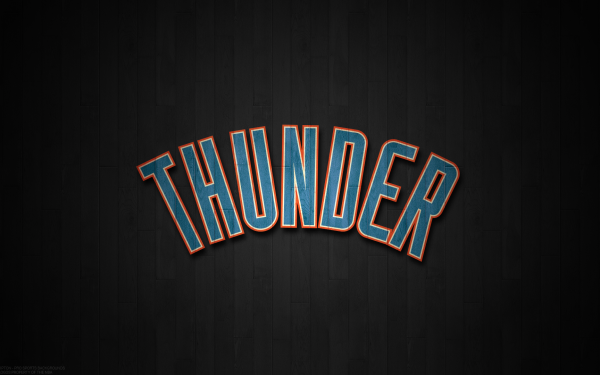 Sports Oklahoma City Thunder Basketball Emblem NBA HD Wallpaper | Background Image