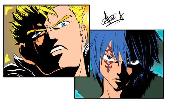 Jellal Fernandes Laxus Dreyar Anime Fairy Tail HD Desktop Wallpaper | Background Image