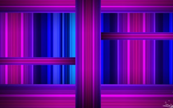 Abstract Stripes Colorful Lines Blue HD Wallpaper | Background Image