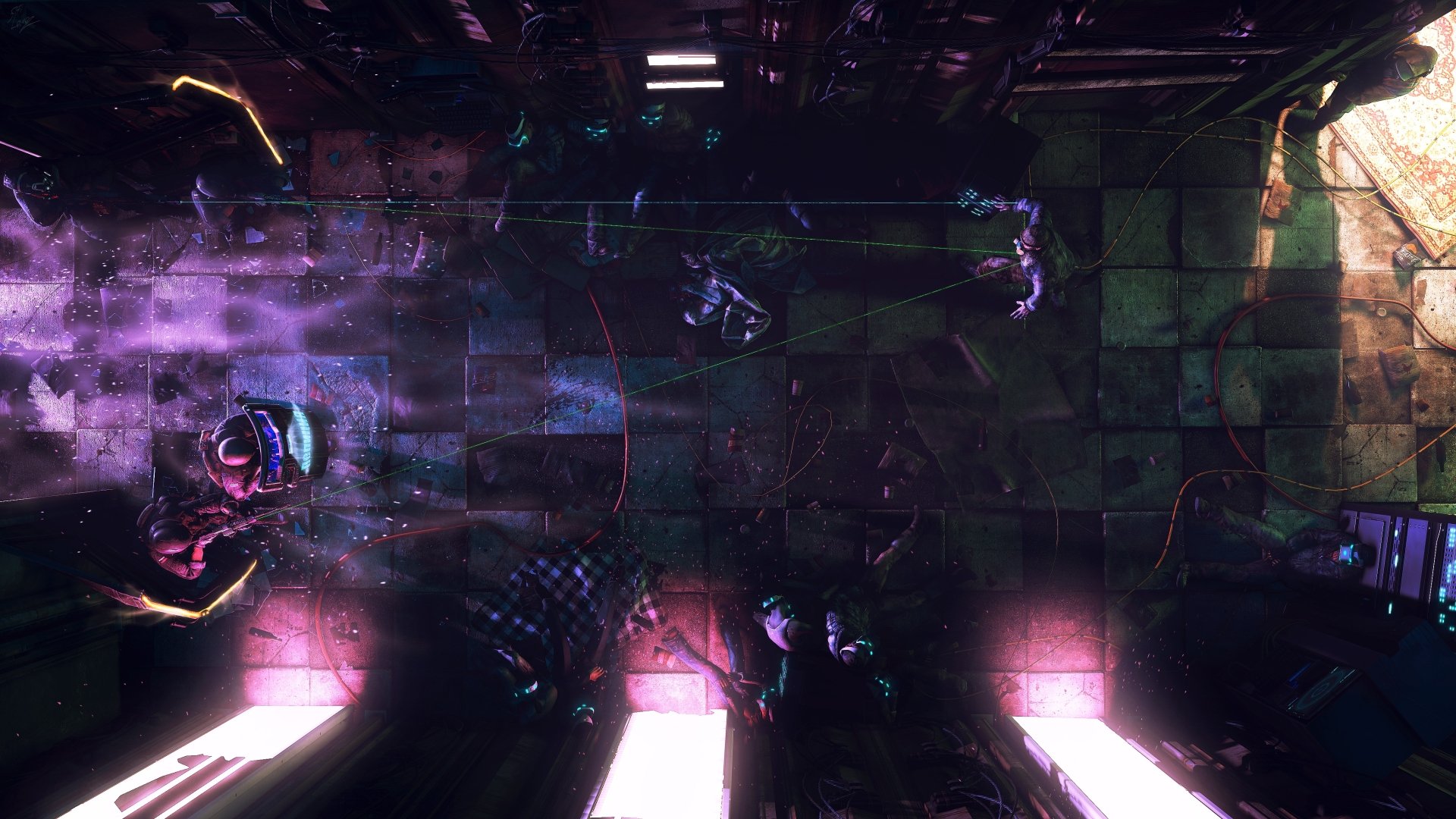Cyberpunk Police Patrol – Futuristic Sci-Fi 4K Ultra HD Wallpaper ...