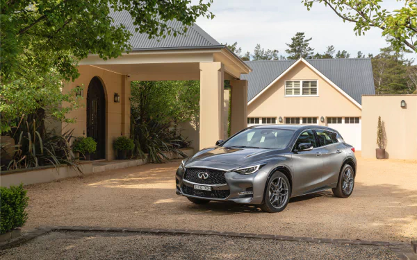 hatchback silver car car Infiniti vehicle Infiniti Q30 HD Desktop Wallpaper | Background Image