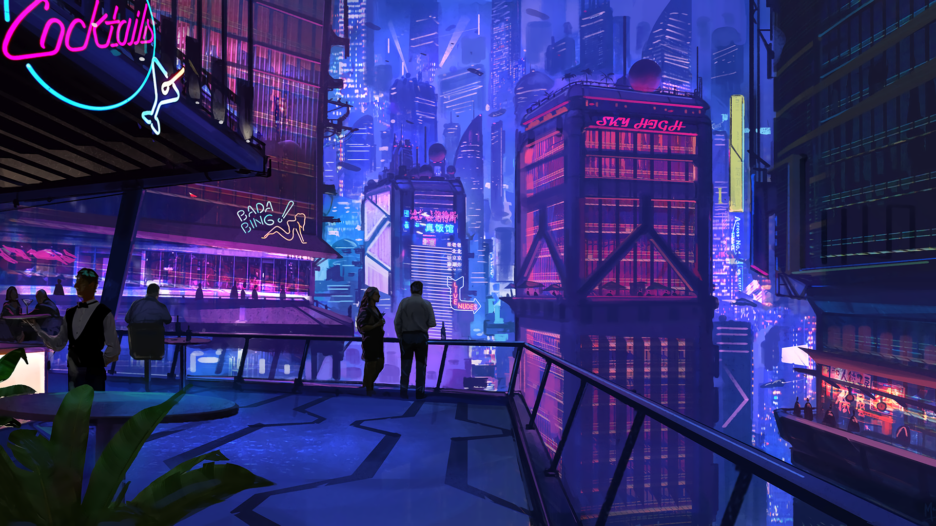 410+ Sci Fi Cyberpunk HD Wallpapers and Backgrounds
