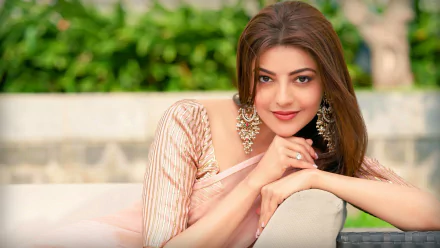 Celebrity Kajal Aggarwal HD Desktop Wallpaper | Background Image