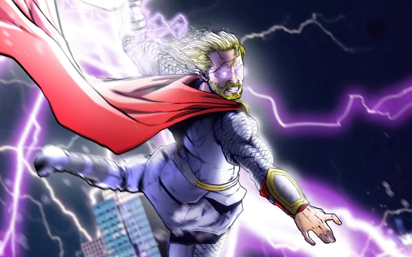 Comic Thor HD Desktop Wallpaper | Background Image