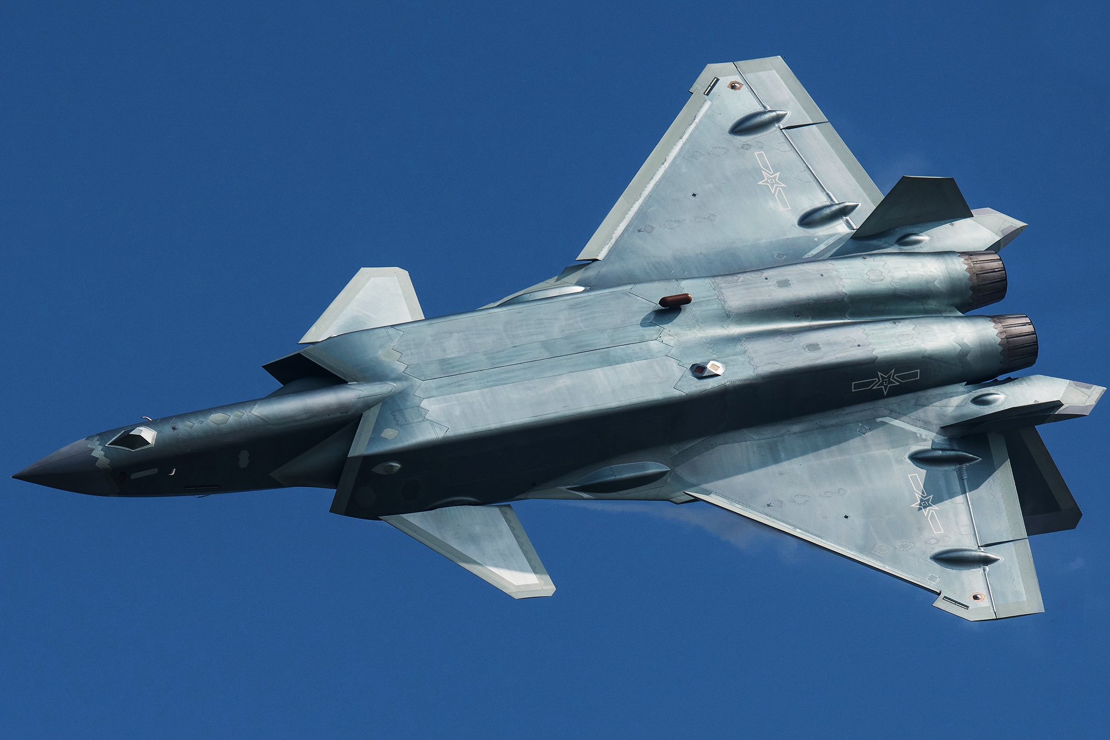 Download Warplane Aircraft Jet Fighter Military Chengdu J-20 HD Wallpaper