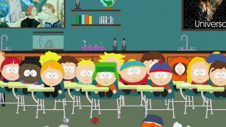Red McArthur Bradley Biggle Bebe Stevens Tweek Tweak Jimmy Valmer Clyde Donovan Tolkien Black Kenny McCormick Stan Marsh Eric Cartman Kyle Broflovski Butters Stotch TV Show South Park HD Desktop Wallpaper | Background Image
