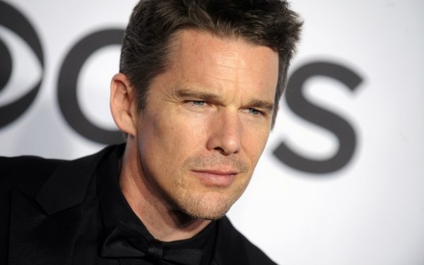 Celebrity Ethan Hawke American Actor Face Blue Eyes HD Wallpaper | Background Image