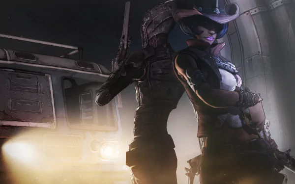 Zer0 (Borderlands) Nisha (Borderlands) video game Borderlands: The Pre-Sequel HD Desktop Wallpaper | Background Image