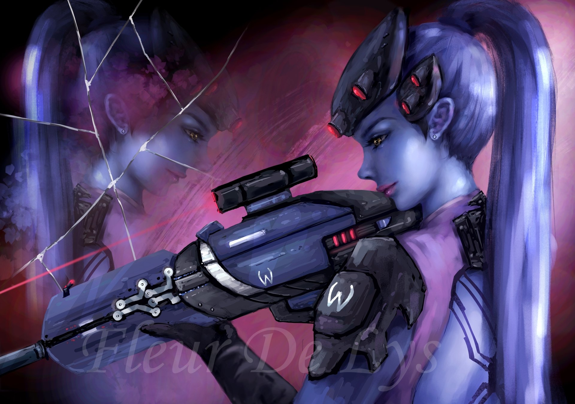 Download Widowmaker (Overwatch) Video Game Overwatch 4k Ultra HD Wallpaper by FleurDeLys