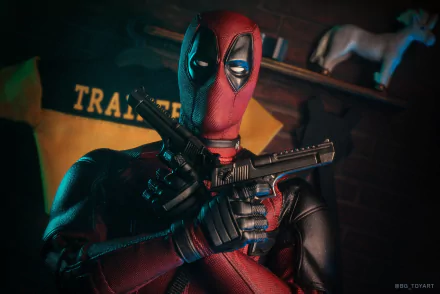 figurine Comic Deadpool HD Desktop Wallpaper | Background Image