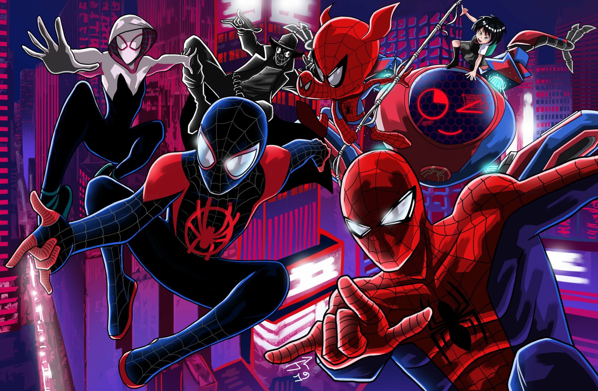 spider man into the spider verse stan lee quote at the end wallpaper