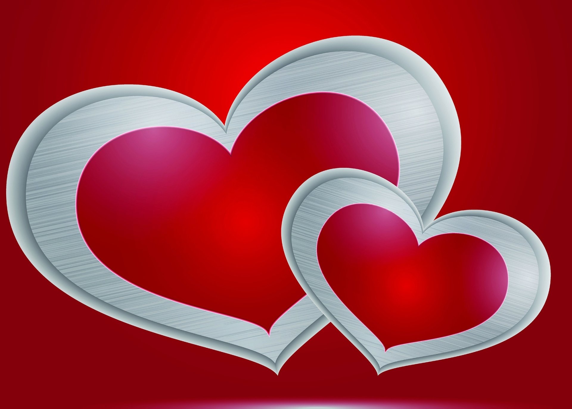 Download Love Artistic Heart HD Wallpaper