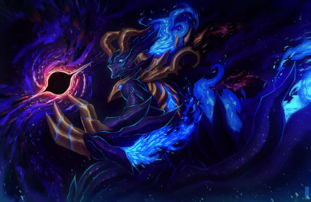 space fantasy creature space fantasy HD Desktop Wallpaper | Background Image