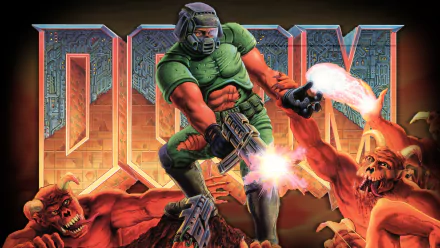 video game Doom HD Desktop Wallpaper | Background Image