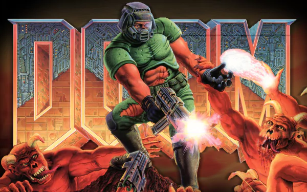 video game Doom HD Desktop Wallpaper | Background Image
