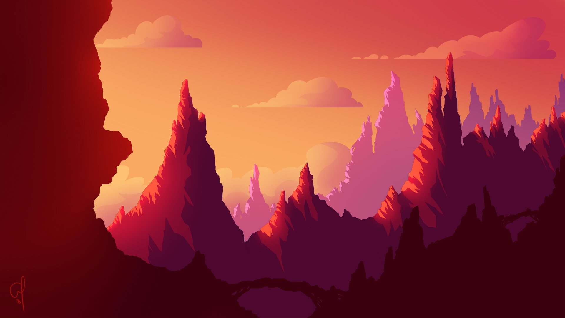 Download Peak Nature Artistic Mountain HD Wallpaper by Marcin &quot;Ogar&quot; Ogarek
